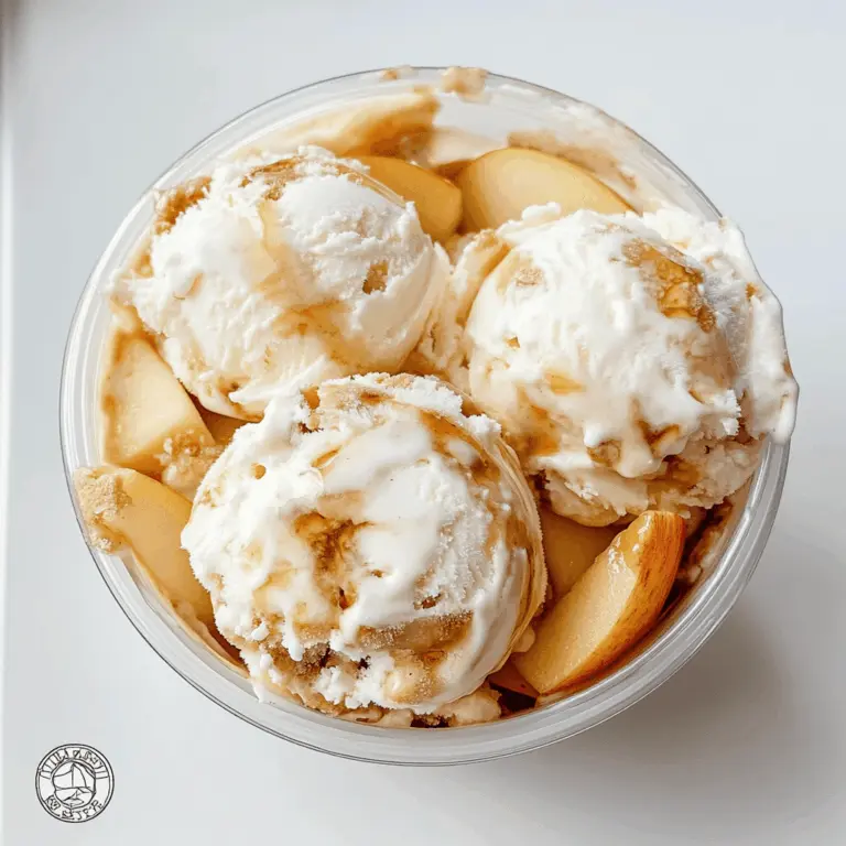 Easy Homemade Apple Pie Ice Cream Recipe