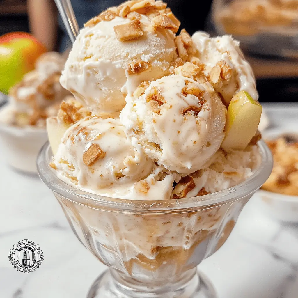 Easy Homemade Apple Pie Ice Cream Recipe