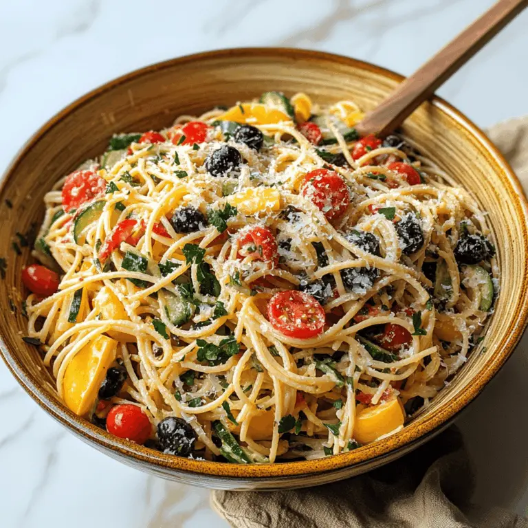 Best California Spaghetti Salad