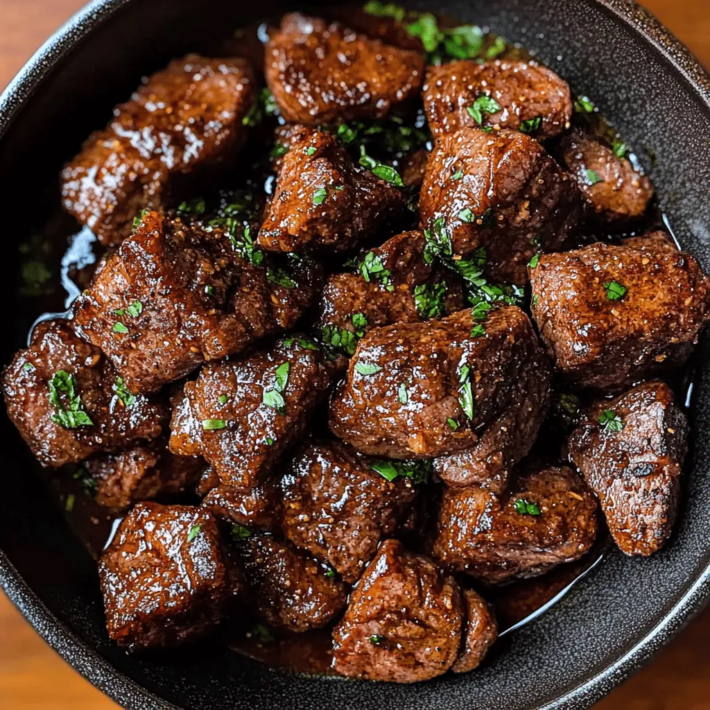 Looking for a quick and delicious dinner idea? These Cajun Garlic Butter Steak Bites are bursting with flavor! Tender steak pieces are seared to perfection and tossed in a mouthwatering garlic butter sauce with a kick of Cajun spice. Perfect for a satisfying weeknight meal or a fun appetizer for guests. Save this recipe to impress your family and friends!
