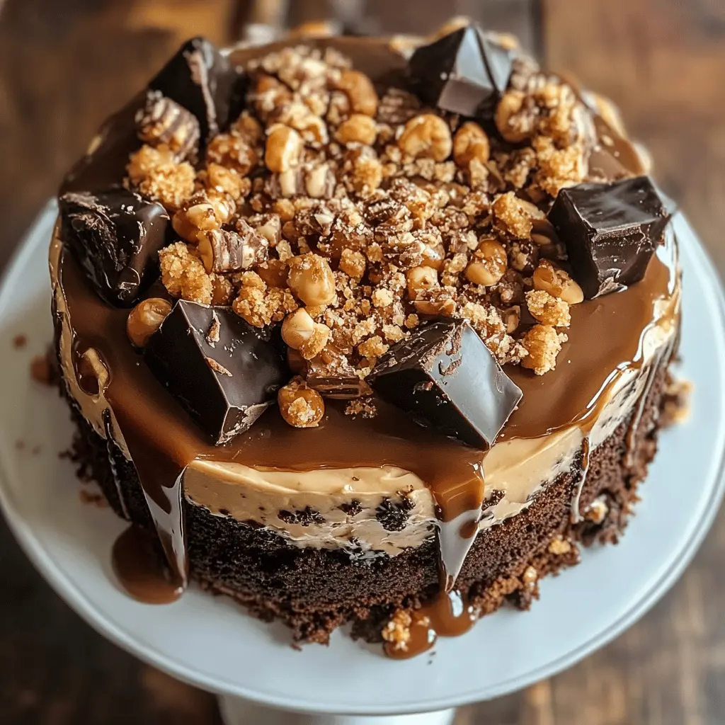Get ready to treat yourself to a delicious Chocolate Caramel Toffee Crunch Cake! This cake combines rich chocolate layers with gooey caramel and crunchy toffee bits, creating a perfect harmony of flavors. Perfect for birthdays, special occasions, or just because! Save this recipe to impress family and friends with your baking skills!