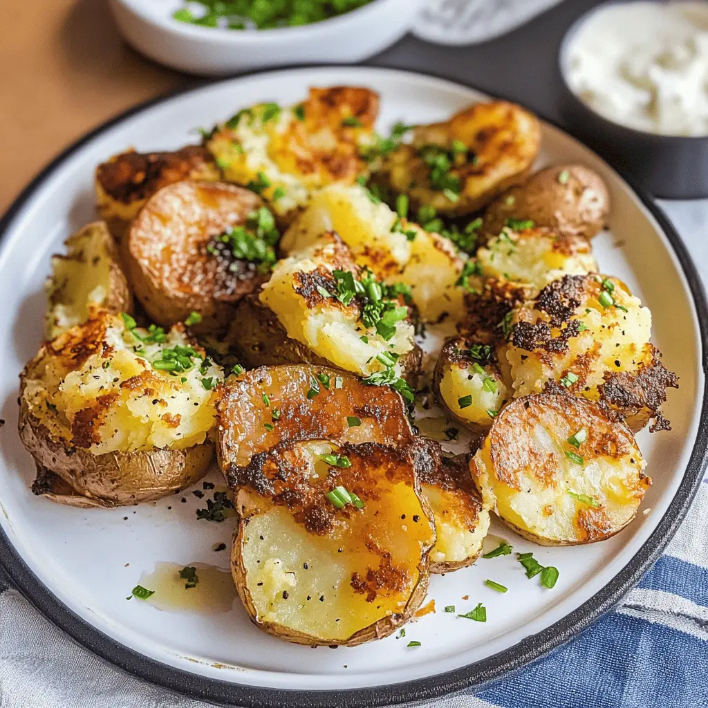 Transform your weeknight dinners with these Easy Blackstone Smashed Potatoes! Crispy on the outside and fluffy on the inside, this recipe features simple ingredients that pack a flavorful punch. Perfect for family meals or BBQ gatherings, don’t forget to save this pin so you can whip up these delicious potatoes anytime you crave a satisfying side dish!