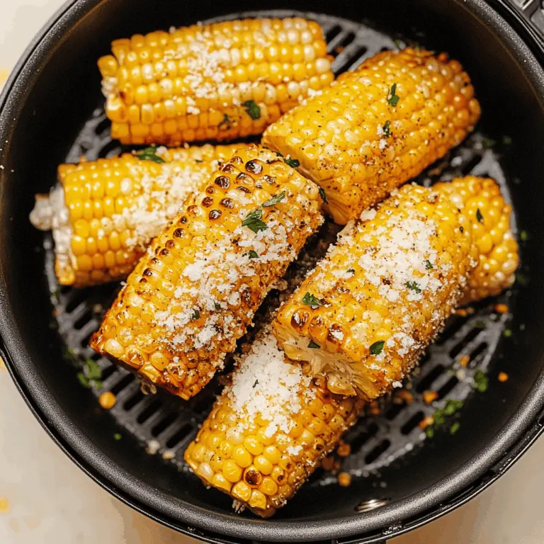 Frozen Corn In Air Fryer (on The Cob)