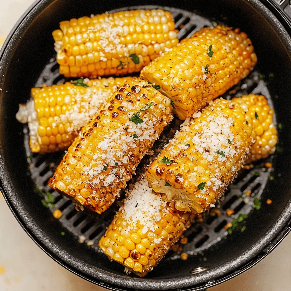 Get ready for a deliciously easy side dish with frozen corn on the cob in the air fryer! This recipe highlights the sweet, juicy flavor of corn, making it a perfect complement for any meal. Enjoy the satisfying taste of perfectly cooked corn in just minutes. Save this pin for a quick and tasty addition to your next barbecue or family dinner!
