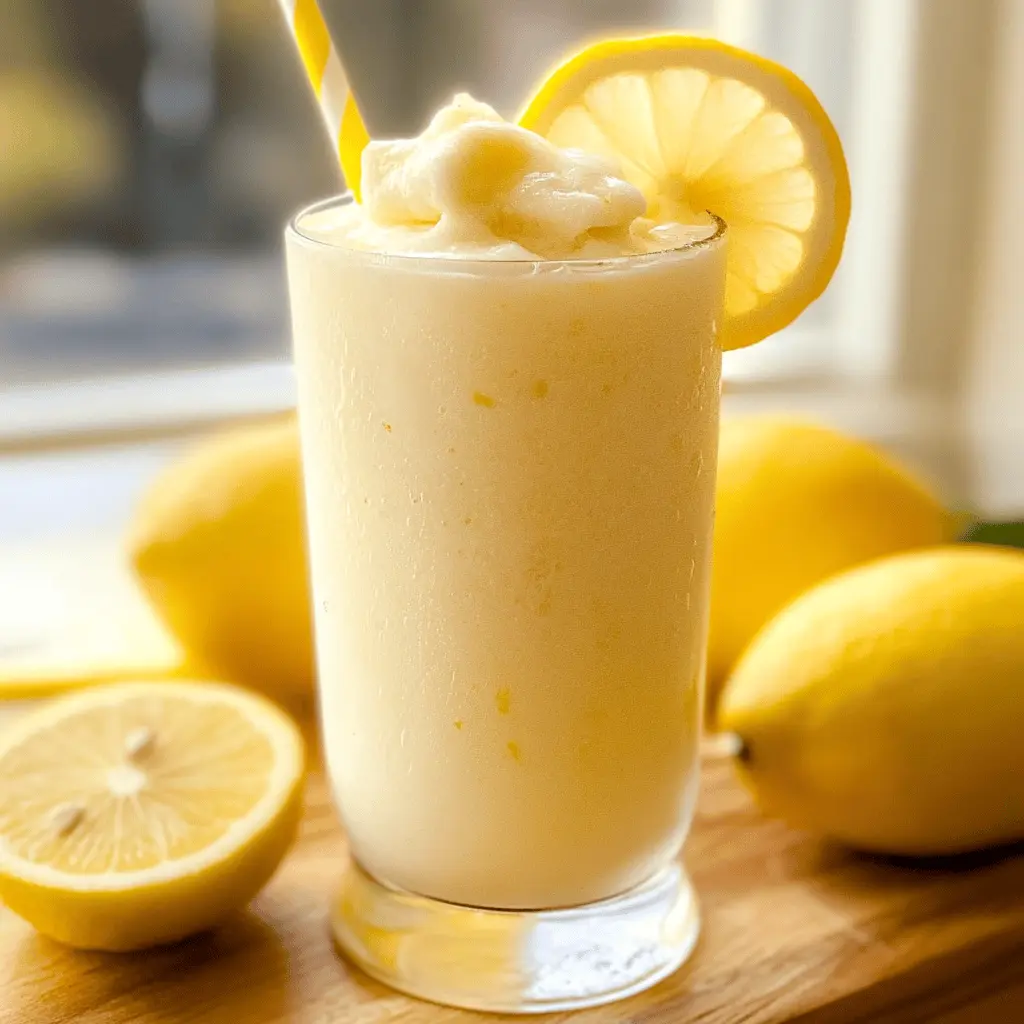 Beat the heat with this refreshing Frozen Lemonade Recipe! Made with simple ingredients, like fresh lemons and icy goodness, it’s the perfect treat for summer gatherings or a cozy afternoon at home. Ready in just minutes, it's sure to quench your thirst. Save this recipe to whip up a cool drink on sunny days! 🍋❄️