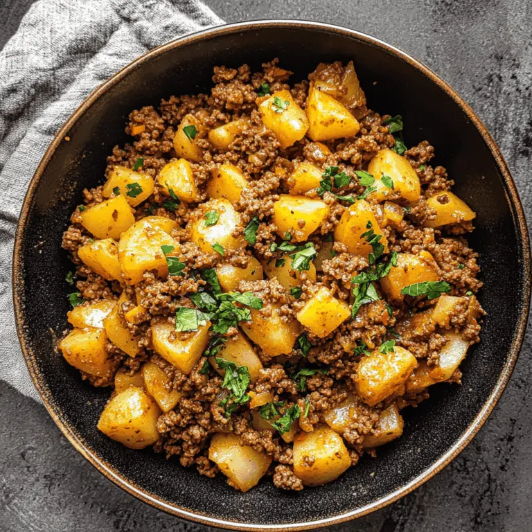 Ground Beef And Potatoes
