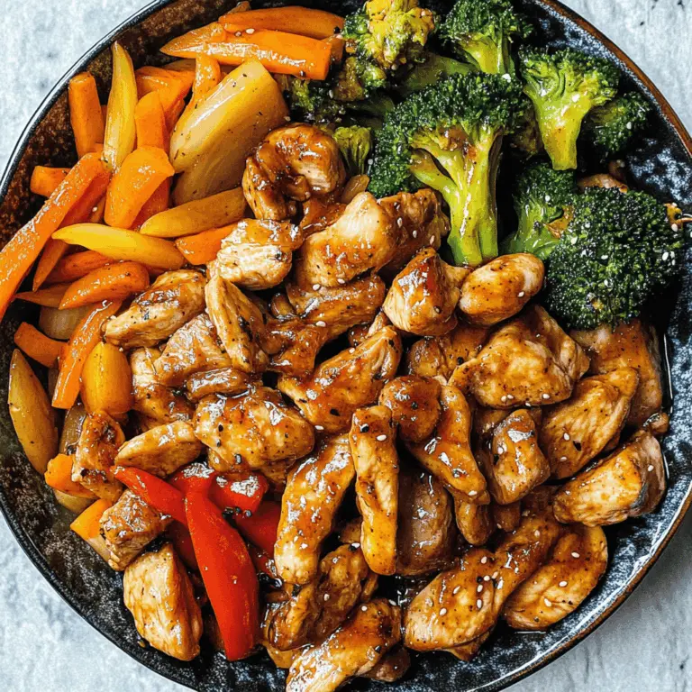 Hibachi Chicken And Vegetables
