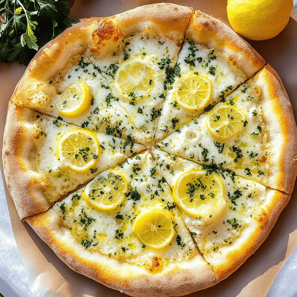 Looking for a fresh twist on pizza night? This Lemon White Pizza is the perfect blend of zesty lemon and creamy ricotta for a unique flavor experience. With garlic, mozzarella, and a hint of fresh herbs, it’s a delightful dish that will impress your family and friends. Save this recipe for your next gathering and enjoy a slice of something truly special!