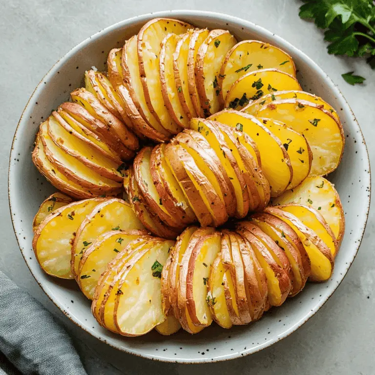 Sliced Baked Potatoes