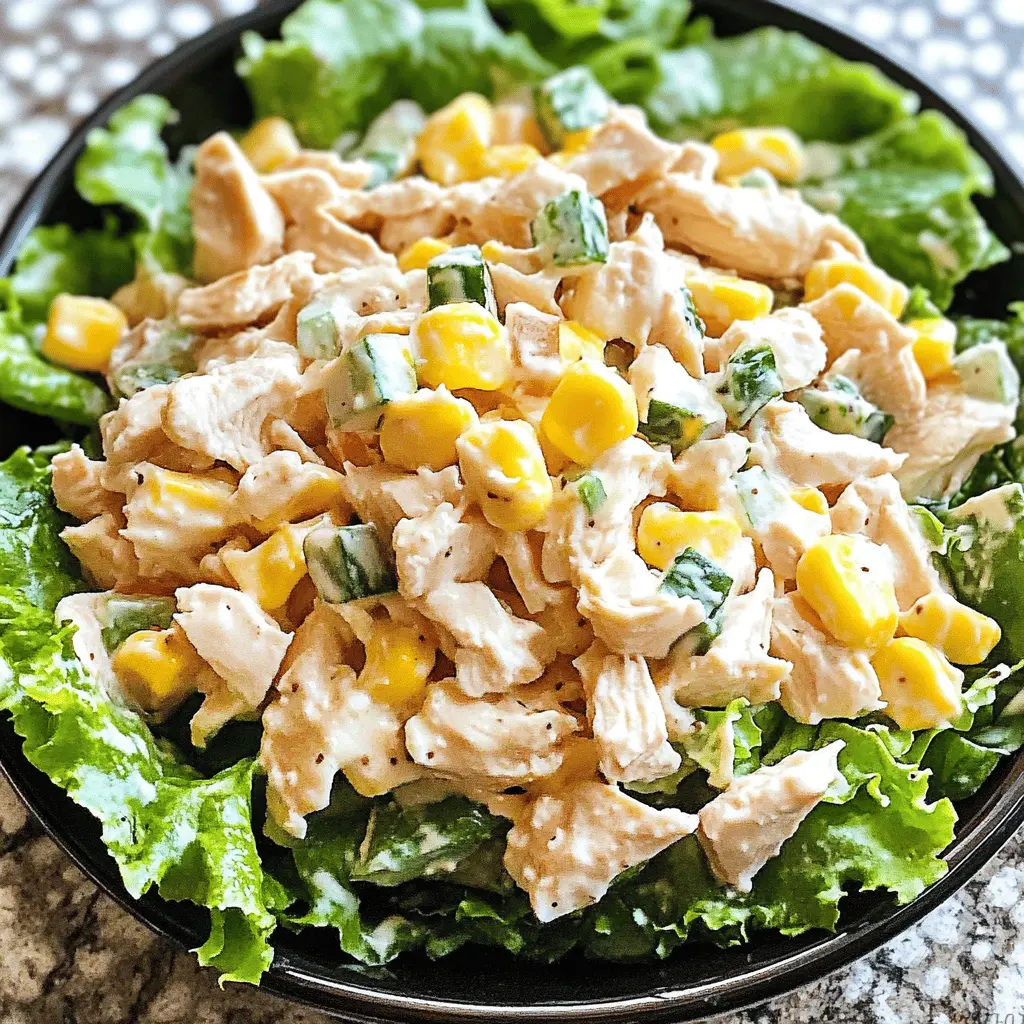 This Southern Style Chicken Salad is a delicious blend of tender chicken, crunchy celery, and sweet grapes, all tossed in a creamy dressing. Perfect for sandwiches or served on a bed of greens, this recipe is a crowd-pleaser for picnics and family gatherings! Save it now for your next meal prep or lunch idea!