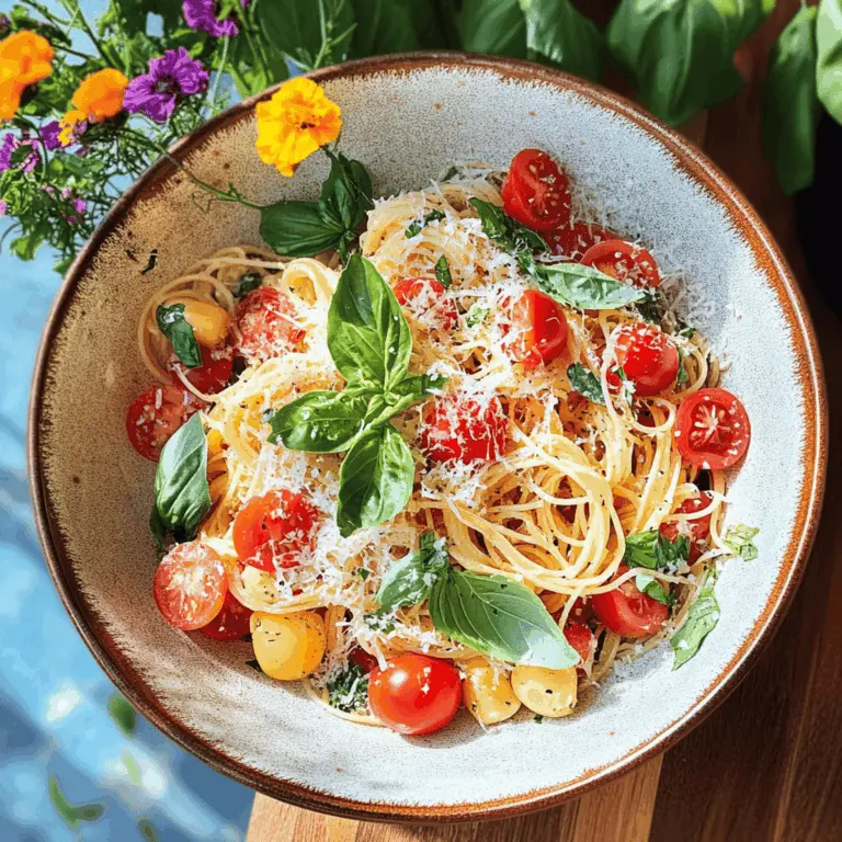 Summer Garden Pasta
