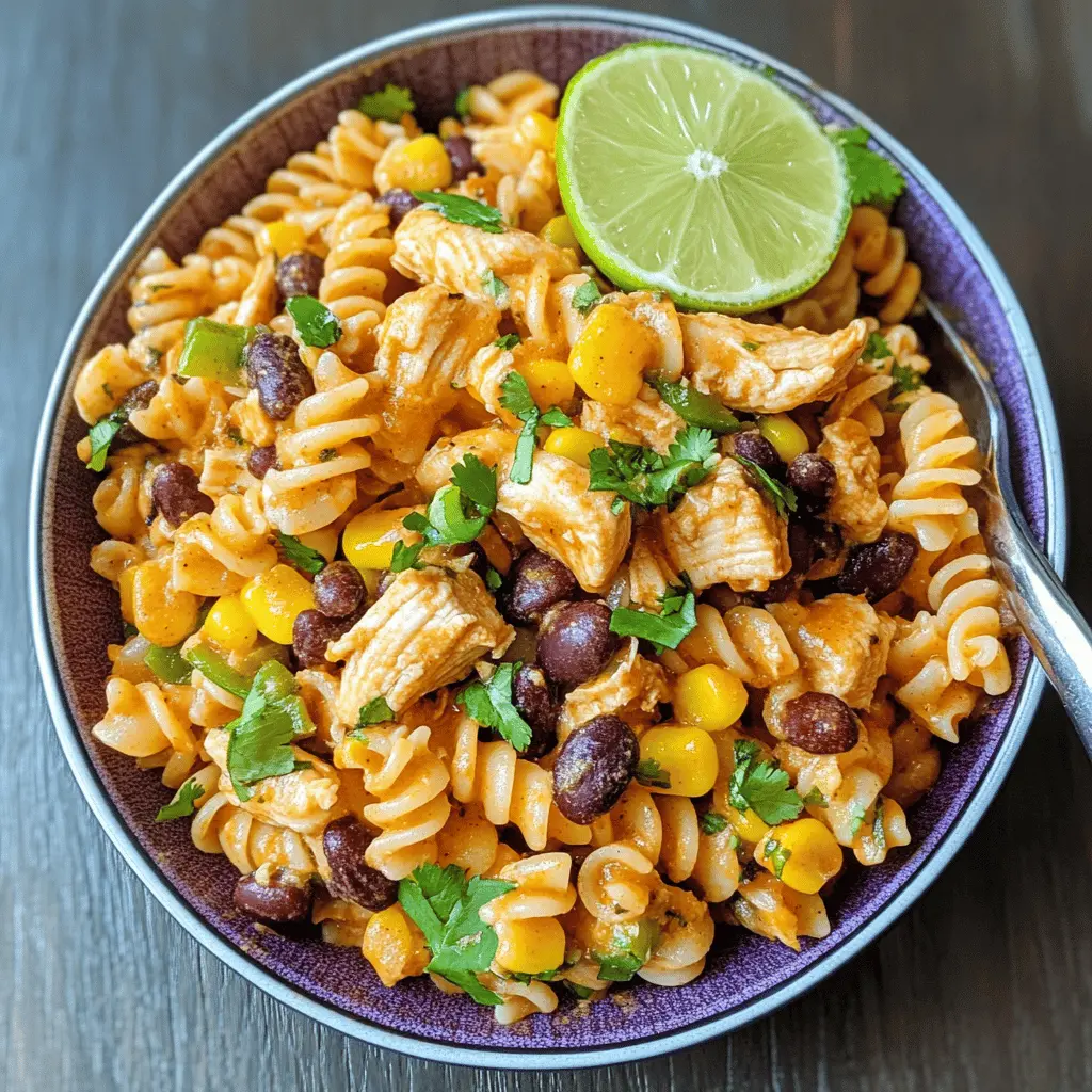 Kick your meal prep up a notch with this Zesty Chicken Enchilada Pasta Salad! Packed with bold flavors, tender chicken, and colorful veggies, it's a delightful twist on classic enchiladas. Perfect for summer gatherings, picnics, or quick weeknight dinners. Don’t forget to save this recipe for your next delicious and easy meal!