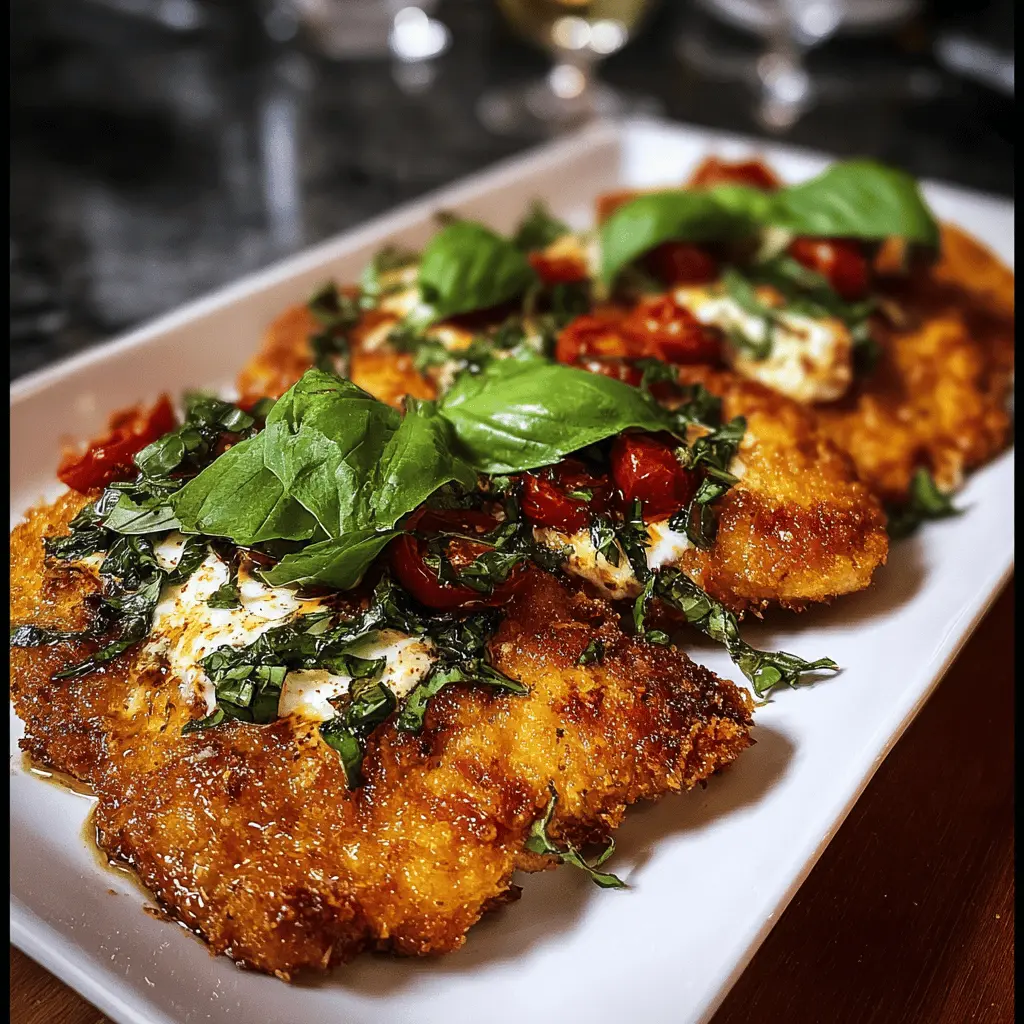 Easy Italian Basil Chicken Cutlets Recipe