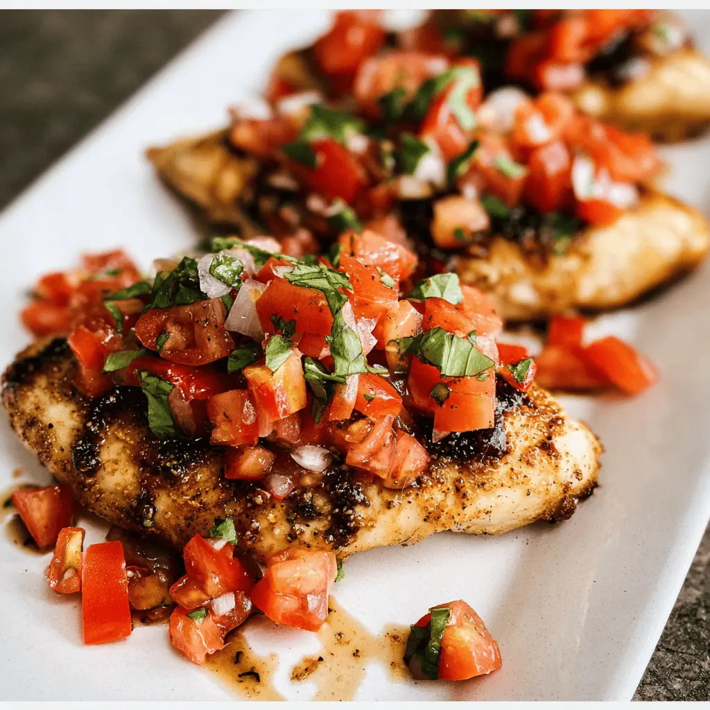Easy 30-Minute Bruschetta Chicken Recipe