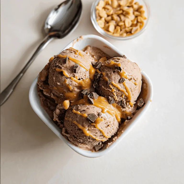 Easy Chocolate Peanut Butter Ninja Creami Ice Cream