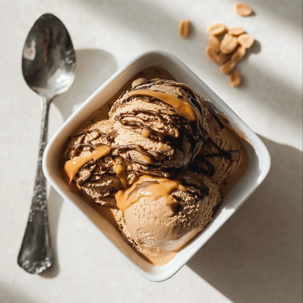 Easy Chocolate Peanut Butter Ninja Creami Ice Cream