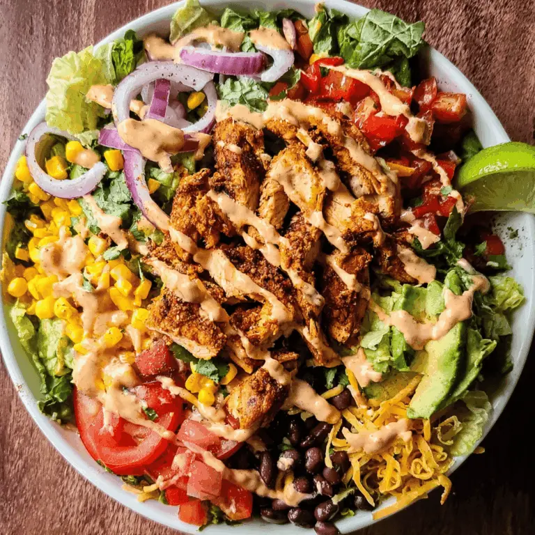 Easy Spicy Southwest Chicken Salad Recipe