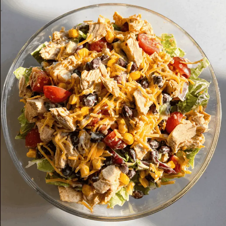 Easy Southwest Chicken Salad Recipe