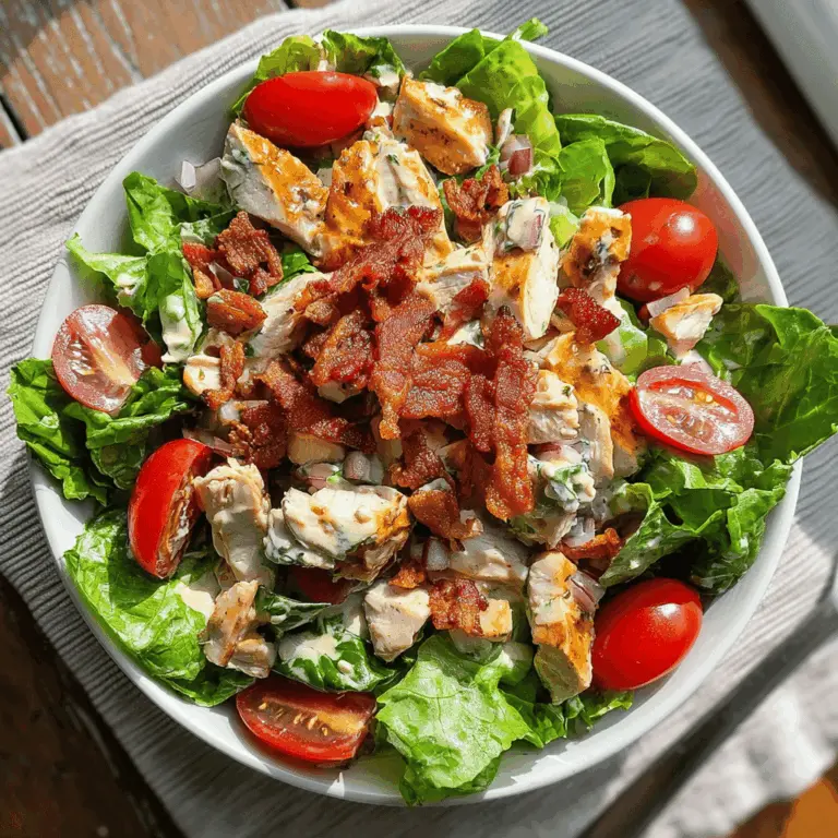 Easy BLT Chicken Salad Recipe