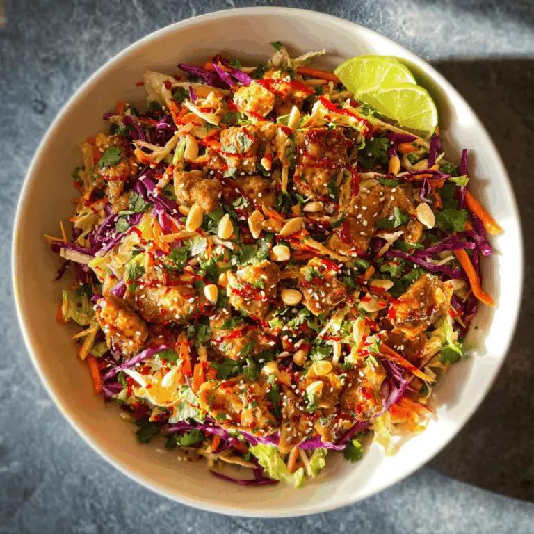 Easy Asian Chicken Crunch Salad Recipe