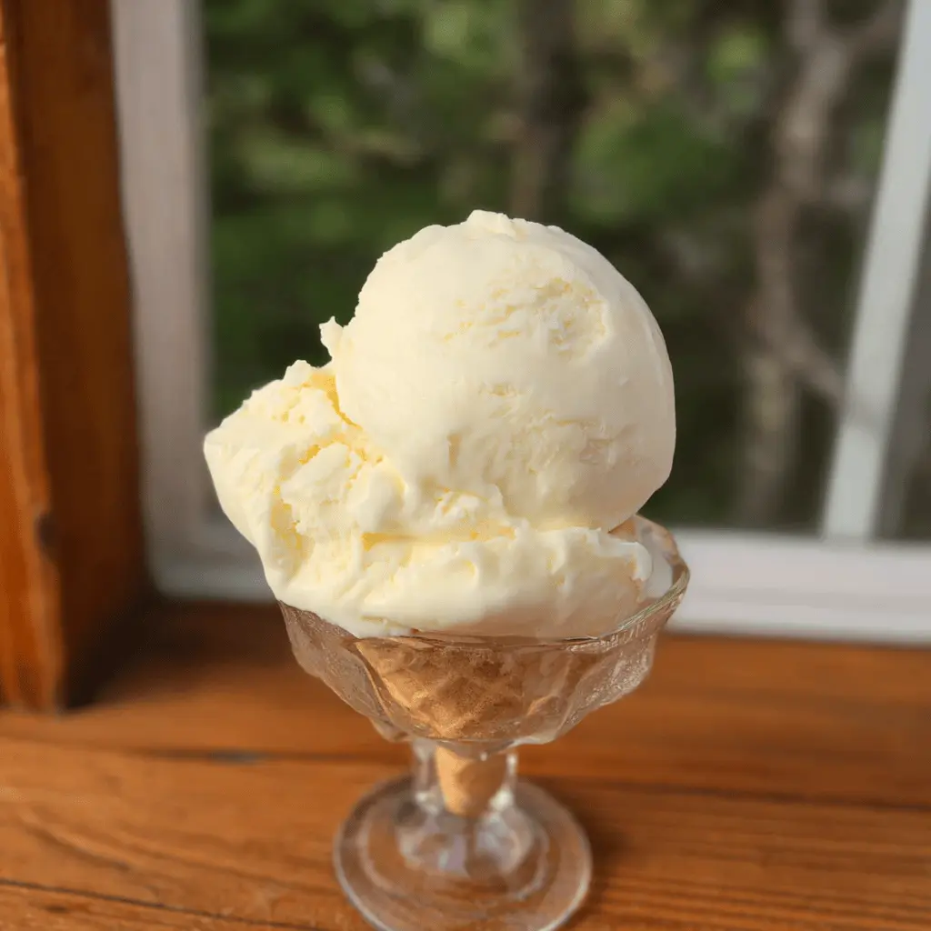 Easy Grandma’s Homemade Vanilla Ice Cream Recipe