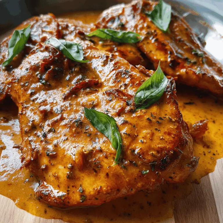 Easy Marry Me Chicken Recipe with Creamy Sauce