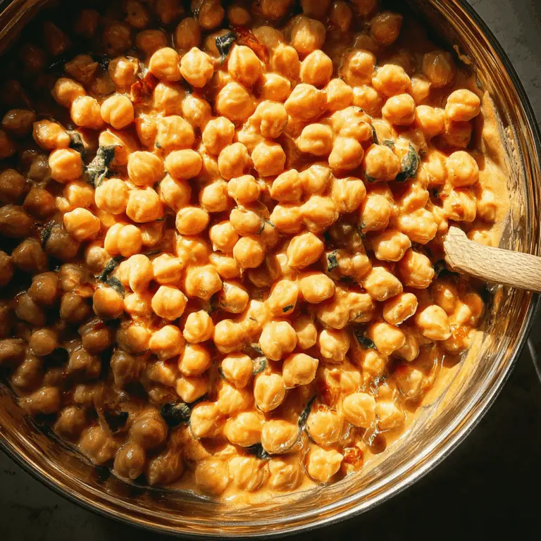 Easy Marry Me Chickpeas Recipe