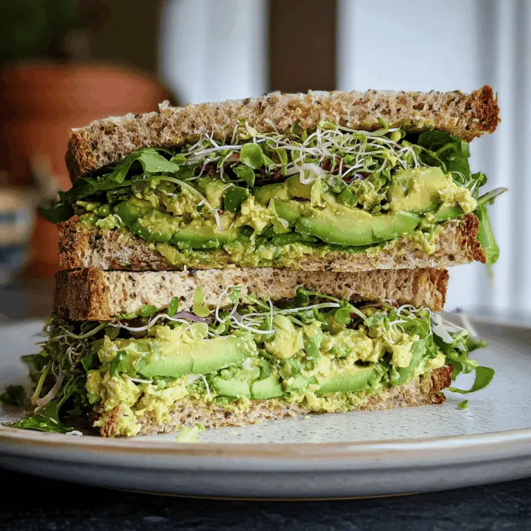 Easy Green Goddess Salad Sandwich Recipe