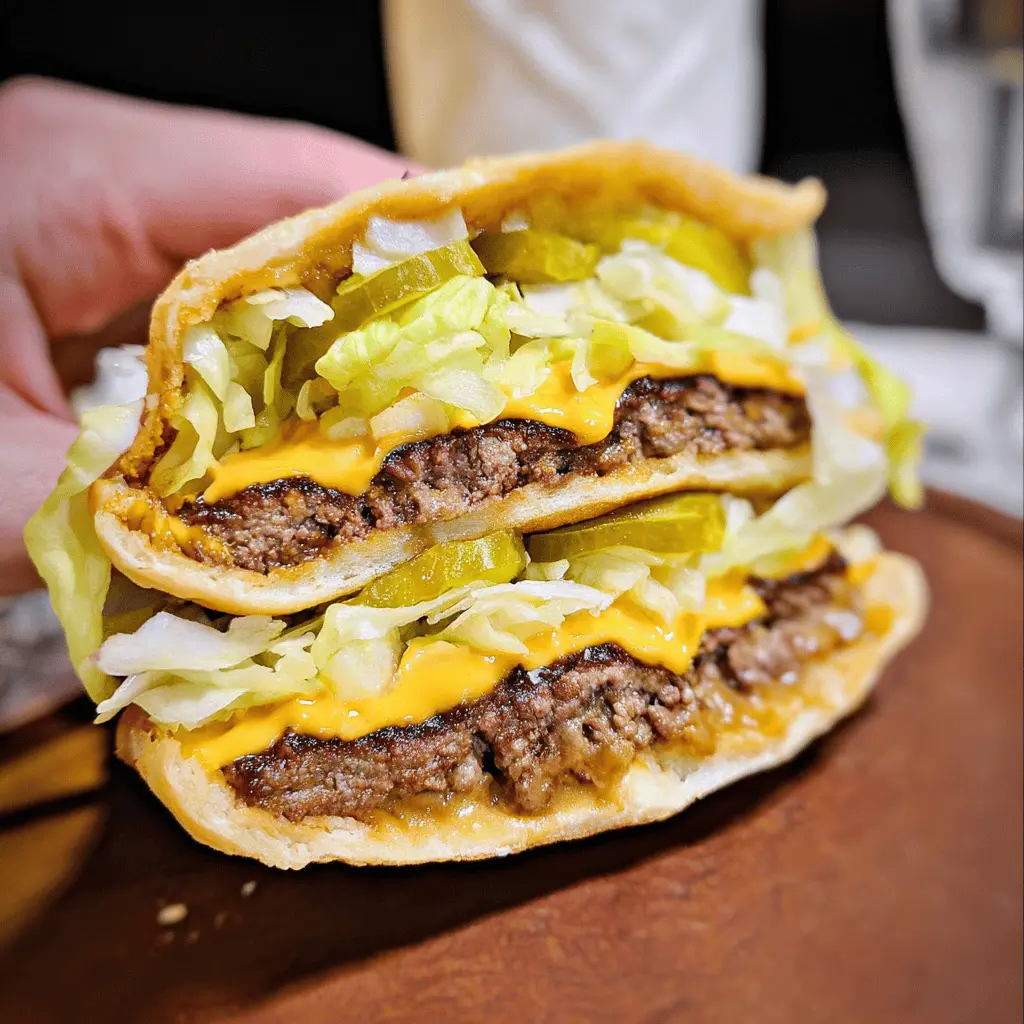 Easy Keto Big Mac Smash Burgers Recipe