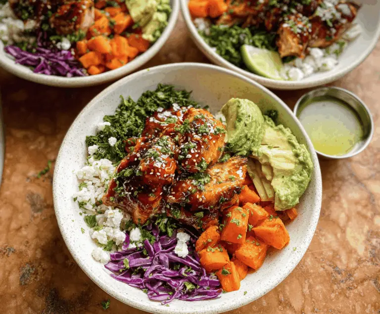 Easy Hot Honey Chicken Bowls Recipe