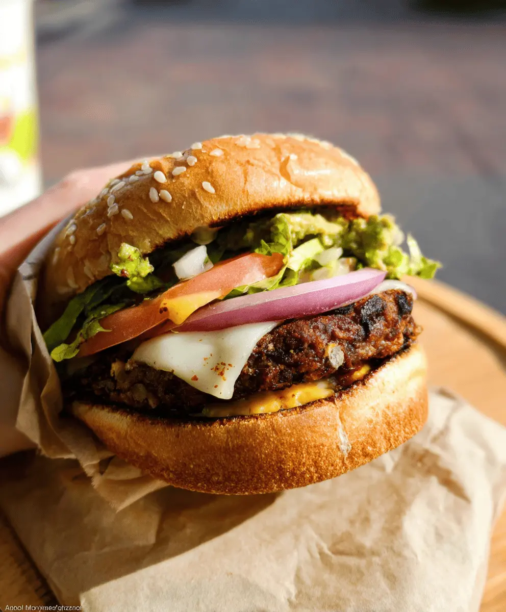Easy Healthy Black Bean Burger Recipe
