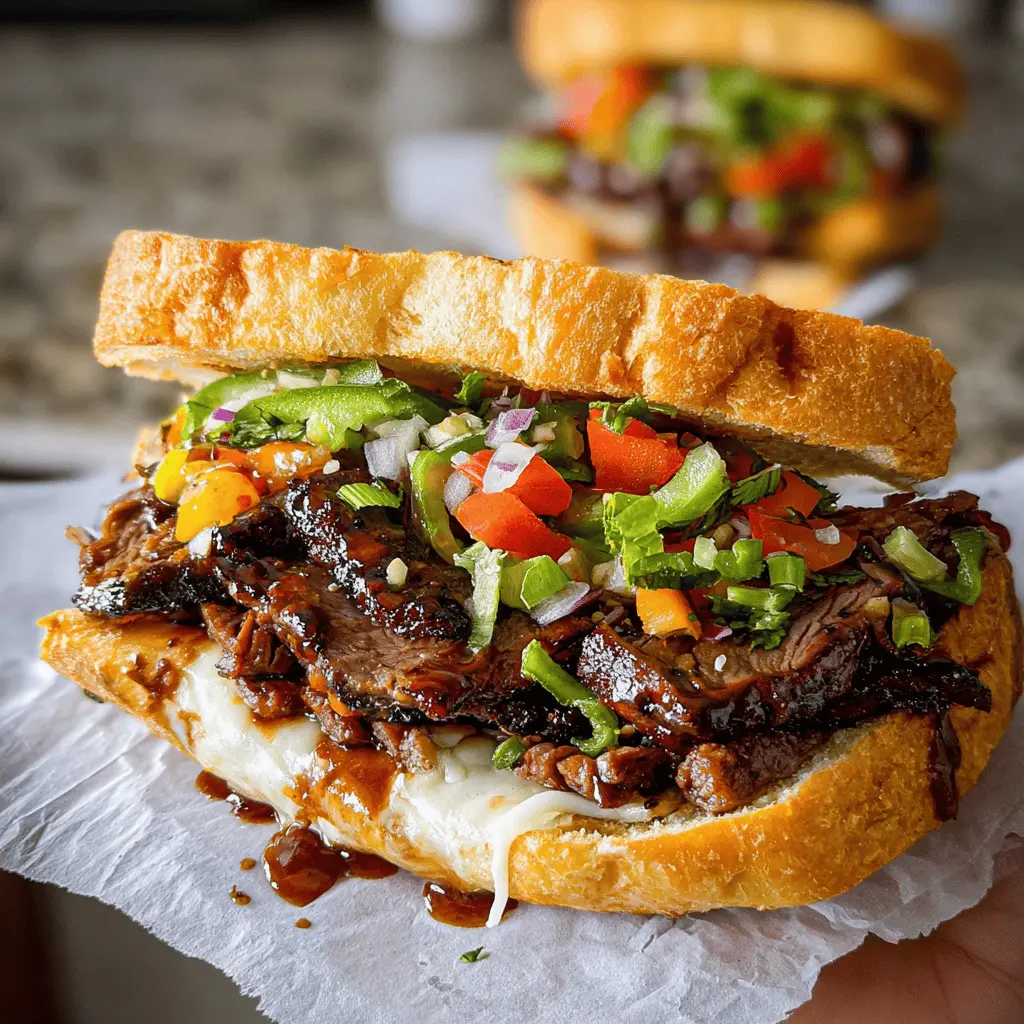 Easy Korean Steak Sandwich Recipe