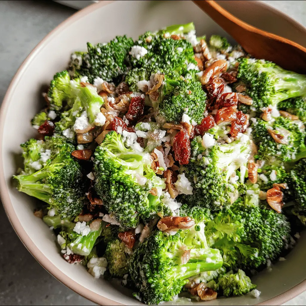 Easy Crunchy Broccoli Salad Recipe