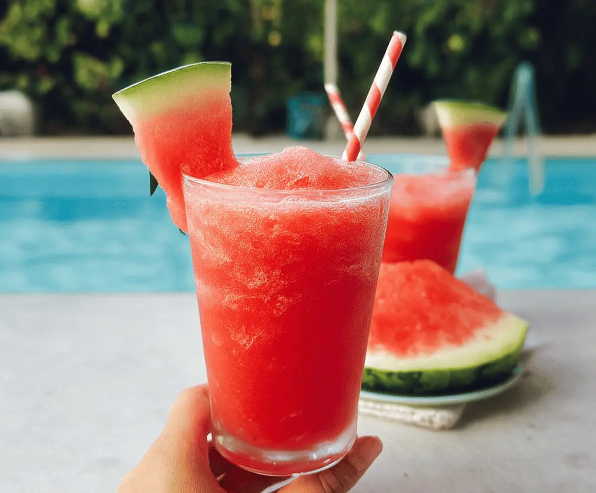 Easy Refreshing Watermelon Slush Recipe