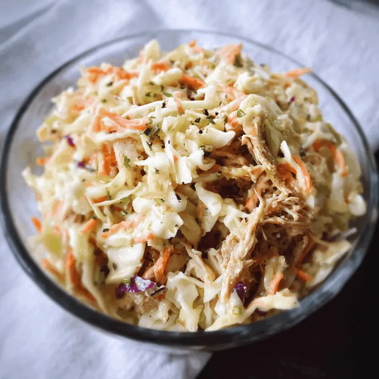 Easy Creamy Coleslaw for Pulled Pork