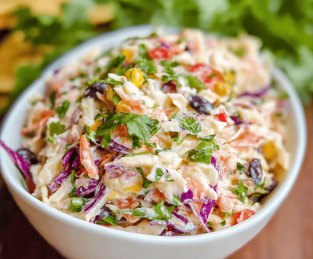 Easy Mexican Coleslaw Recipe for Summer