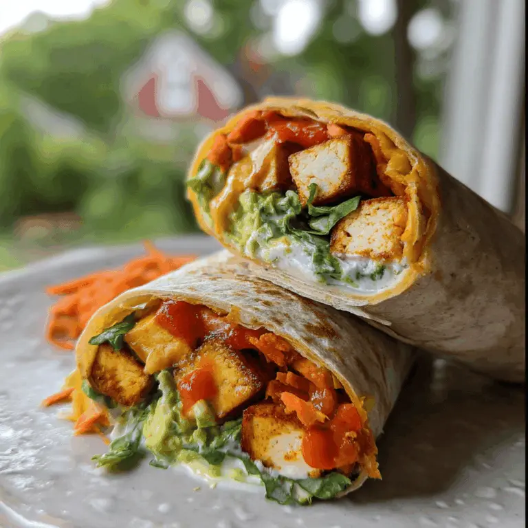 Easy Buffalo Tofu Wrap Recipe for a Quick Meal