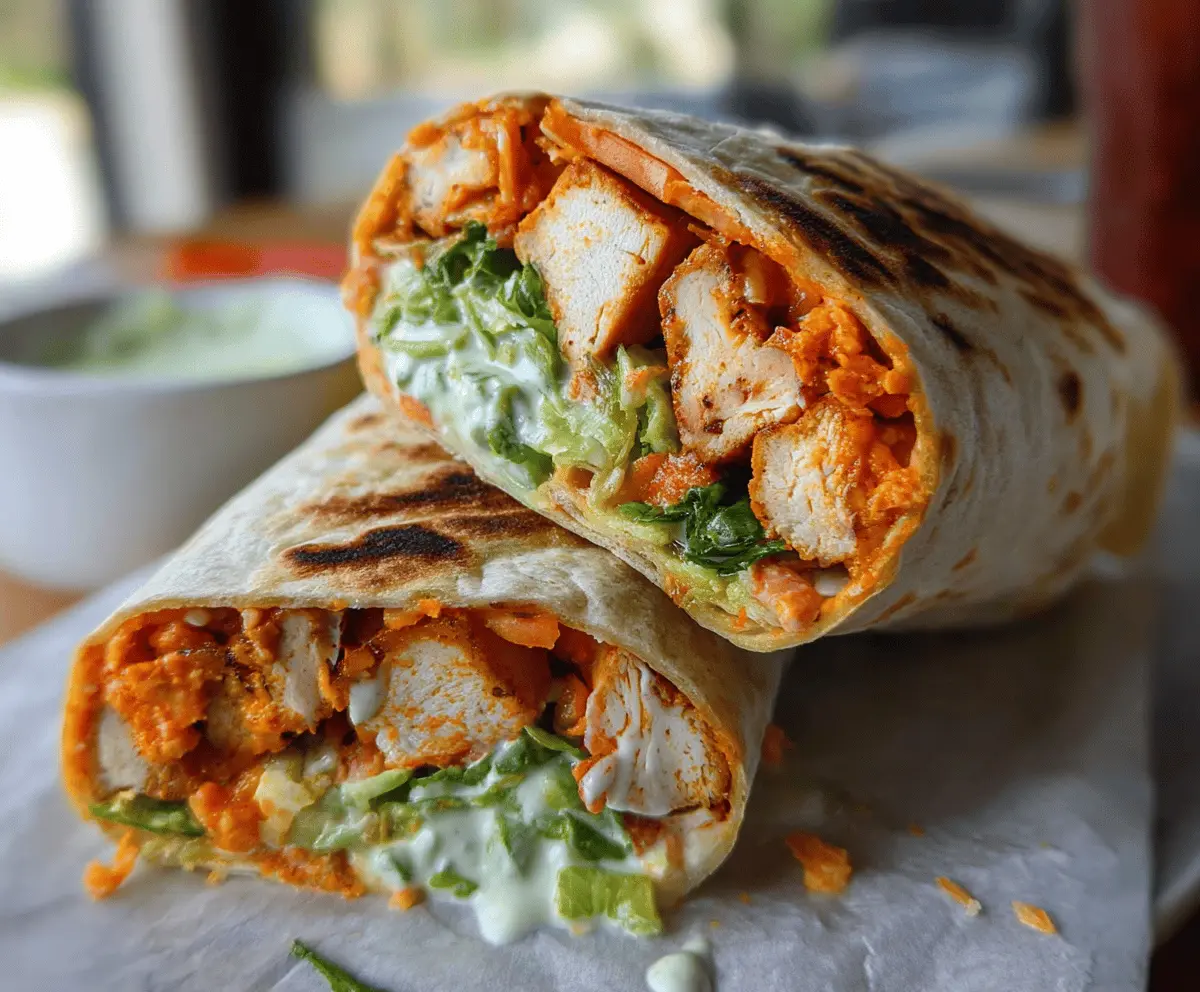 Easy Buffalo Tofu Wrap Recipe for a Quick Meal