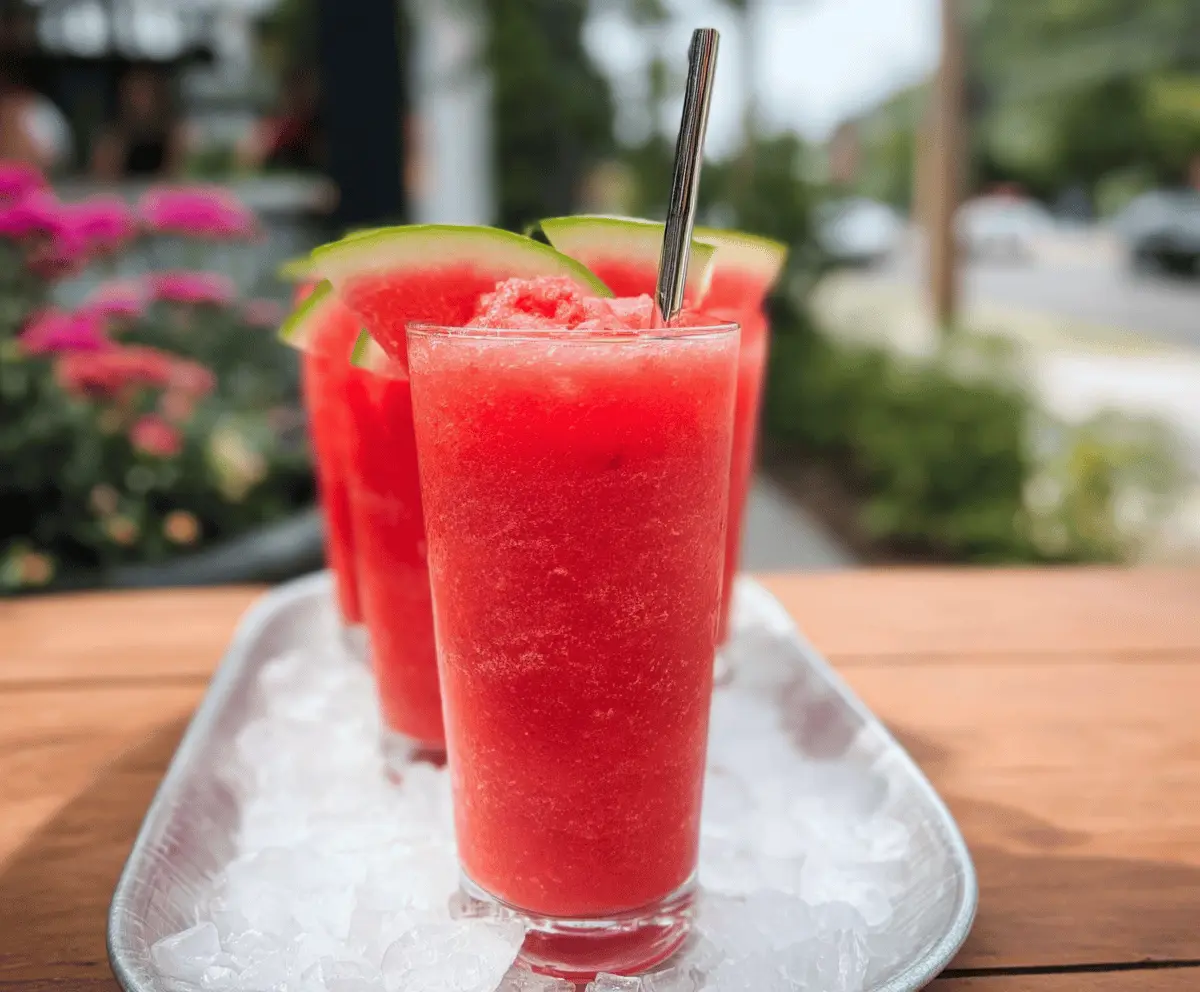 Refreshing Watermelon Slushie Recipe