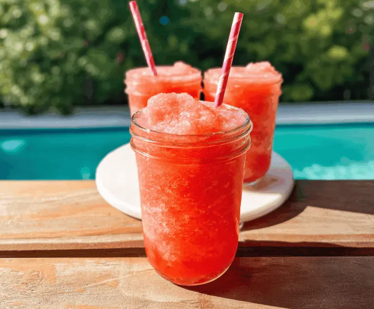 Refreshing Watermelon Vodka Slush Recipe