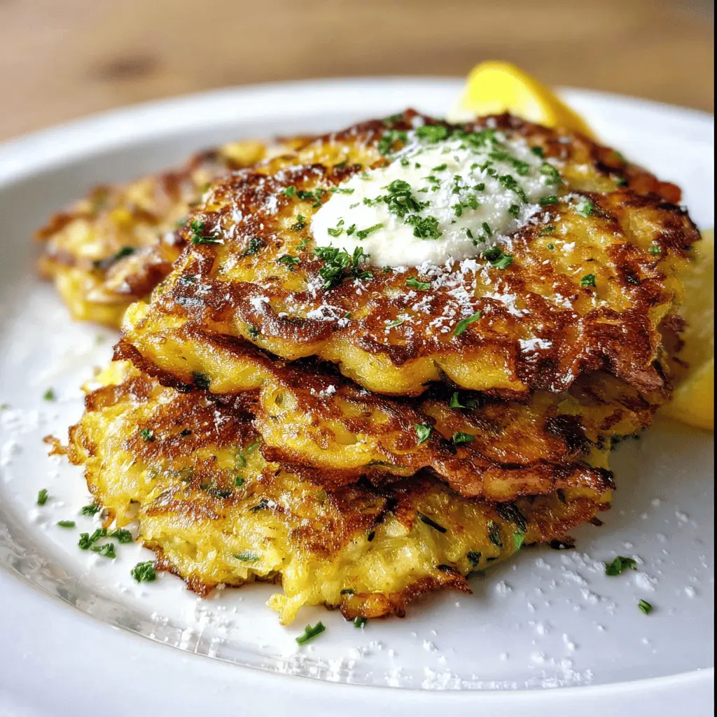 Easy Cheesy Parmesan Yellow Squash Fritters