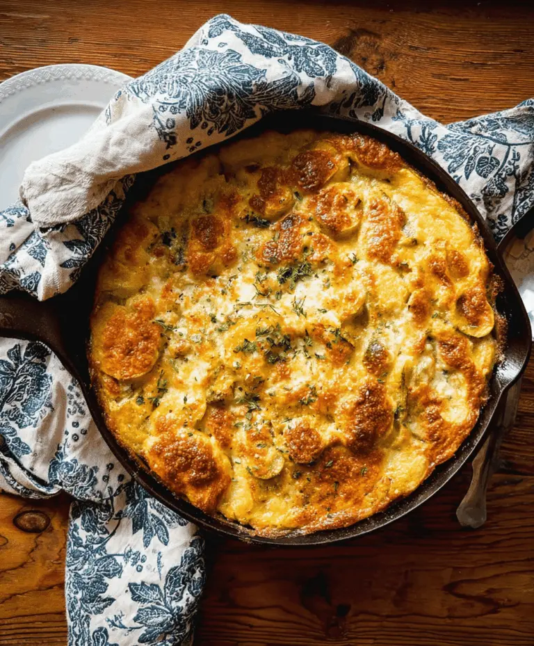 Cheesy Green Chile Yellow Squash Casserole