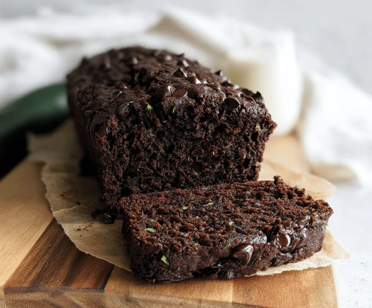 Moist Gluten-Free Chocolate Zucchini Bread Recipe