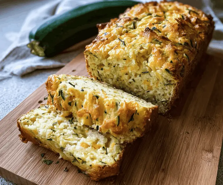 Moist Zucchini Cheese Bread Recipe
