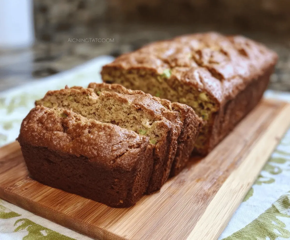 Moist Almond Flour Zucchini Bread Recipe
