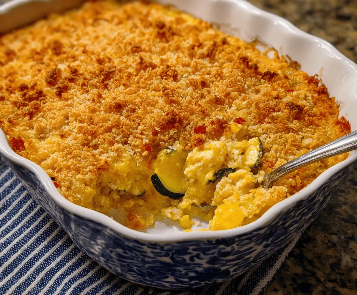 The Best Southern Squash Casserole Recipe