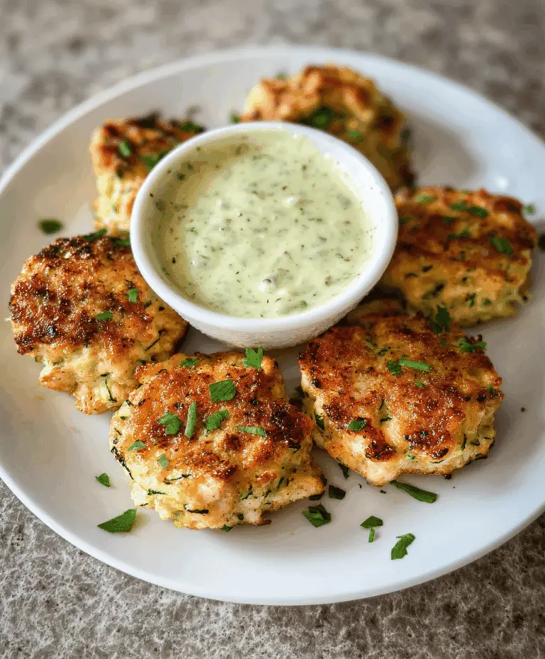 High Protein Chicken Zucchini Poppers Recipe