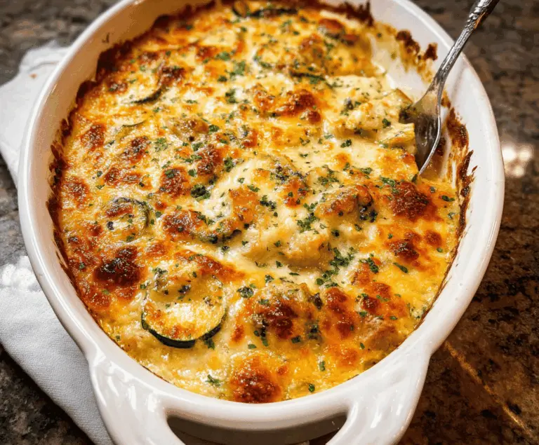 Easy Chicken Zucchini Casserole Recipe