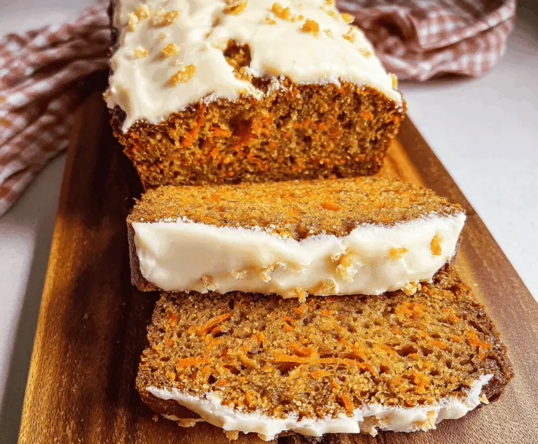 Easy Moist Carrot Bread Recipe