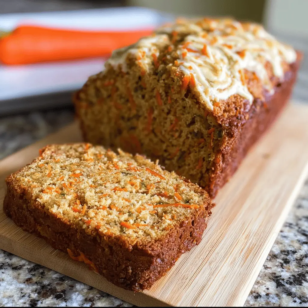 Easy Moist Carrot Bread Recipe